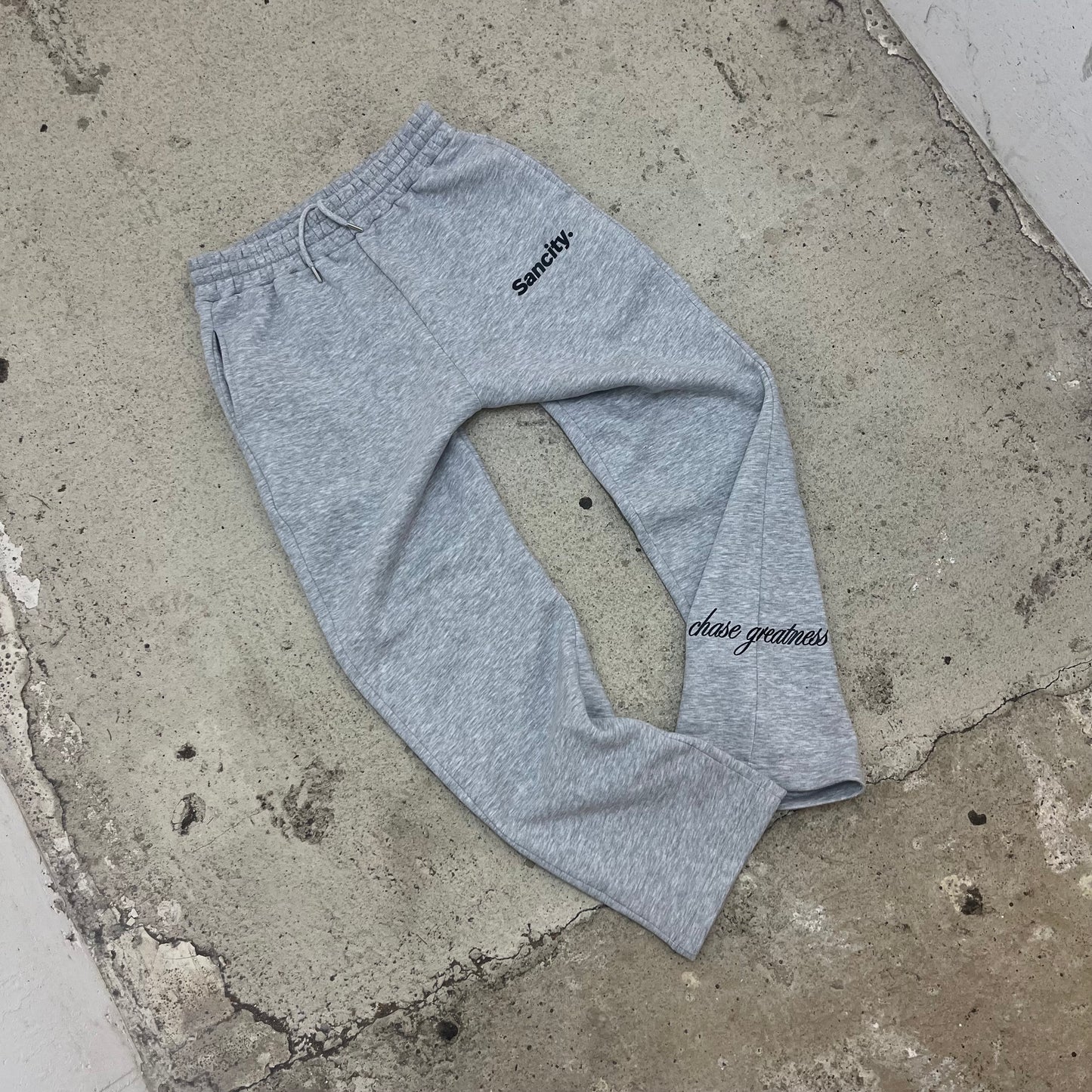 chase greatness sweatpants grey.