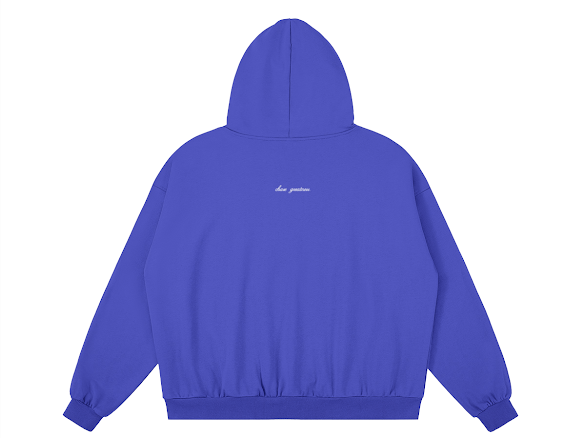 Basic Hoodie Blue.
