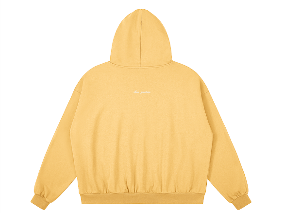 Basic Hoodie yellow.