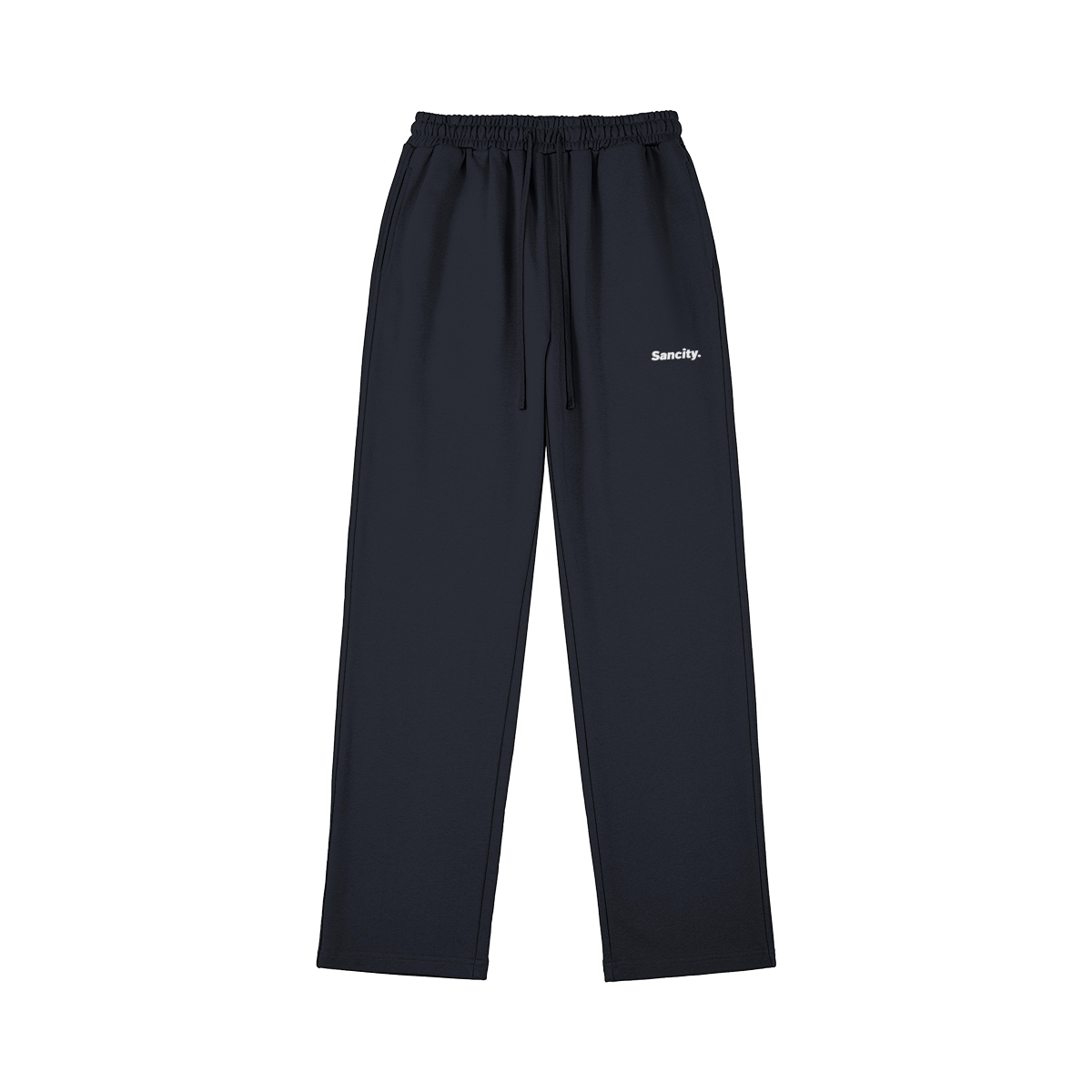 Navy Blue Openleg Pants.