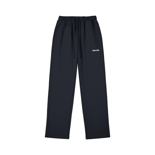 Navy Blue Openleg Pants.