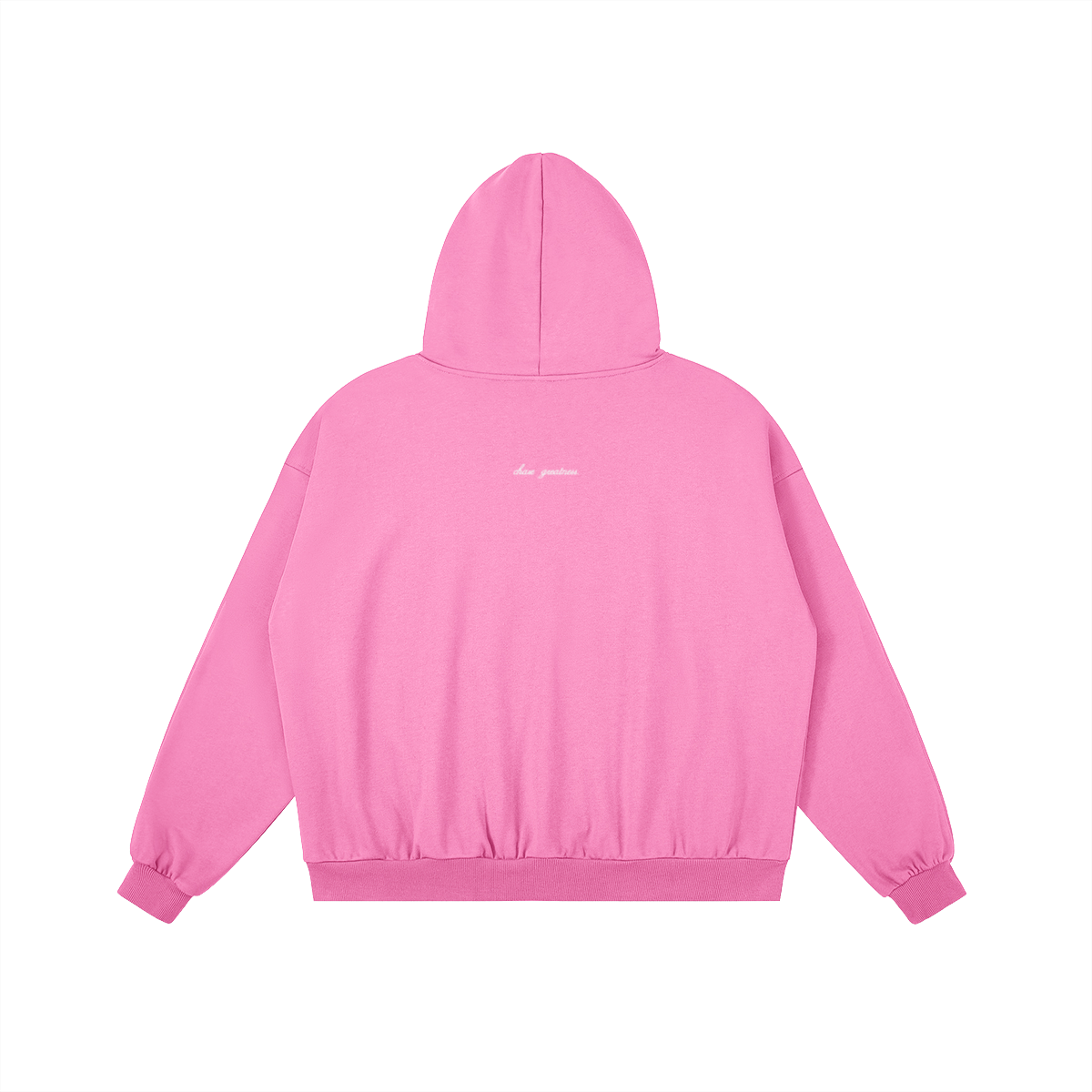 Basic Hoodie pink.