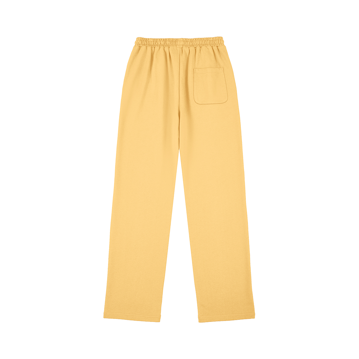 Yellow Openleg Pants.