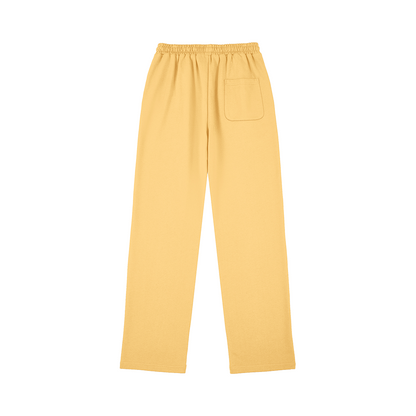 Yellow Openleg Pants.